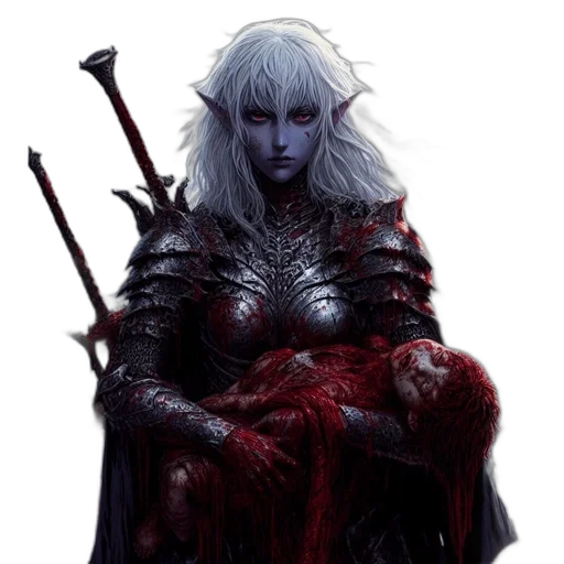 dragon, staff, fantasy art, concept art, pixel art, comic book art, dark, red transparent PNG cut-out