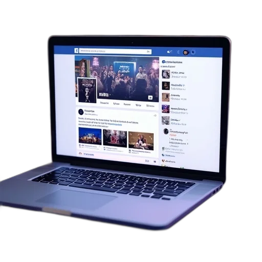 staff, facebook, events, being, displayed, webpage transparent PNG cut-out