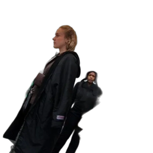 jacket, staff, umbrella, weapon, concept art, 3d render, cyberpunk, photorealistic transparent PNG cut-out