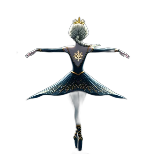crown, dress, staff, sword, concept art, 3d render, fantasy art, pixel art transparent PNG cut-out