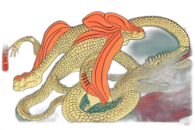 dragon, animal, creature, concept art transparent PNG cut-out