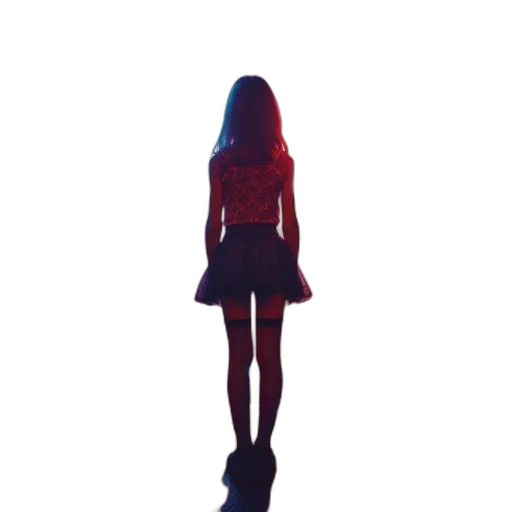 dress, jacket, robot, hair, 3d render, concept art, pixel art, photorealistic transparent PNG cut-out