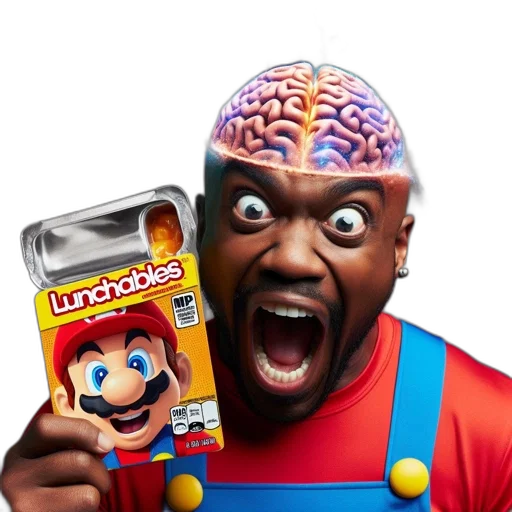 creature, face, mask, food, concept art, man, exposed, brain transparent PNG cut-out