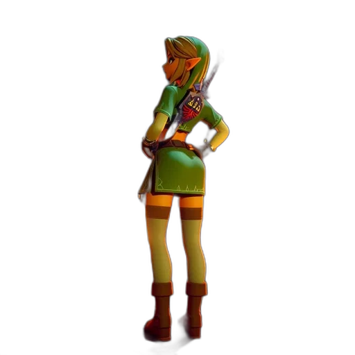 staff, dress, robot, weapon, 3d render, concept art, pixel art, fantasy art transparent PNG cut-out