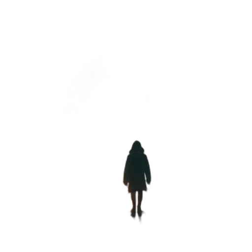 dress, jacket, umbrella, creature, pixel art, concept art, 3d render, comic book art transparent PNG cut-out
