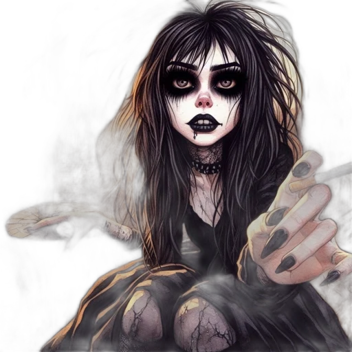 mask, fantasy art, concept art, comic book art, photorealistic, dark, monochrome, gothic transparent PNG cut-out