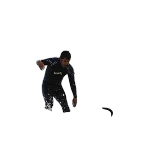 hair, weapon, staff, shoes, 3d render, concept art, underwater, surfer transparent PNG cut-out
