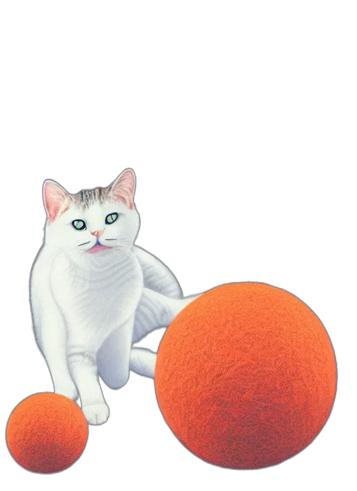 animal, photorealistic, 3d render, concept art transparent PNG cut-out
