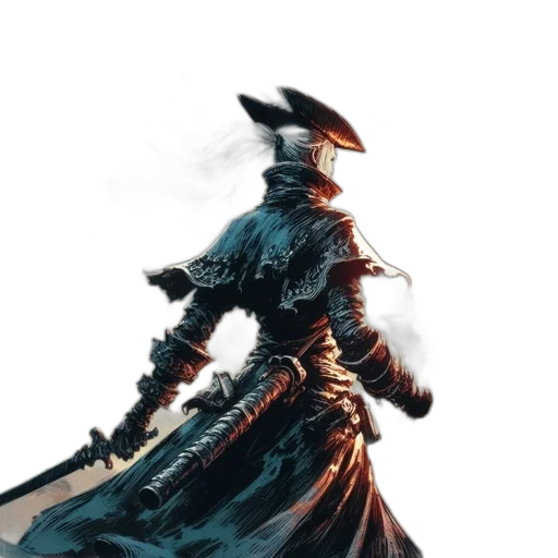 sword, dragon, weapon, hat, fantasy art, concept art, comic book art, 3d render transparent PNG cut-out