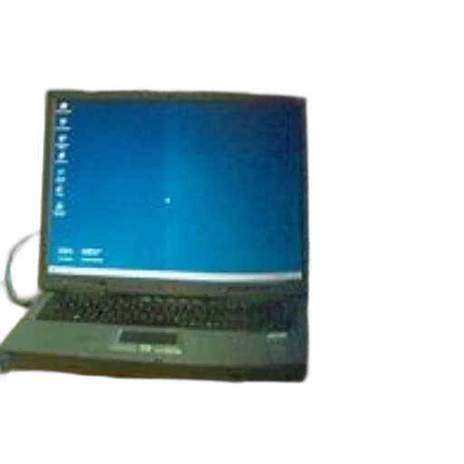 staff, weapon, 3d render, laptop, blue, screen, death, connected transparent PNG cut-out