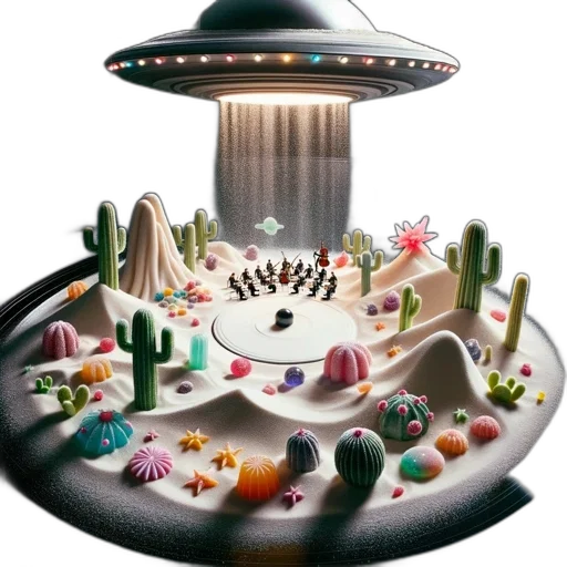 food, hat, jewelry, concept art, 3d render, outer space, underwater, night transparent PNG cut-out