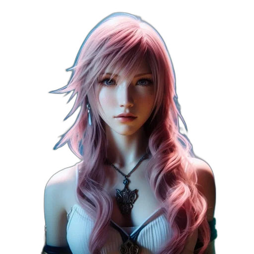 face, hair, dress, dragon, fantasy art, concept art, photorealistic, cyberpunk transparent PNG cut-out