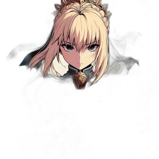 dragon, crown, face, mask, anime, pixel art, fantasy art, concept art transparent PNG cut-out