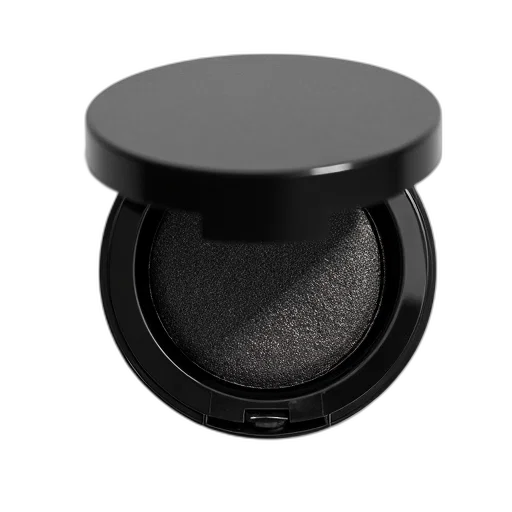 hat, 3d render, monochrome, dark, close-up, image, black, eyeshadow transparent PNG cut-out