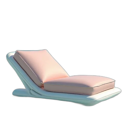 furniture, shoes, 3d render, vaporwave, photorealistic, concept art, pastel, neon transparent PNG cut-out