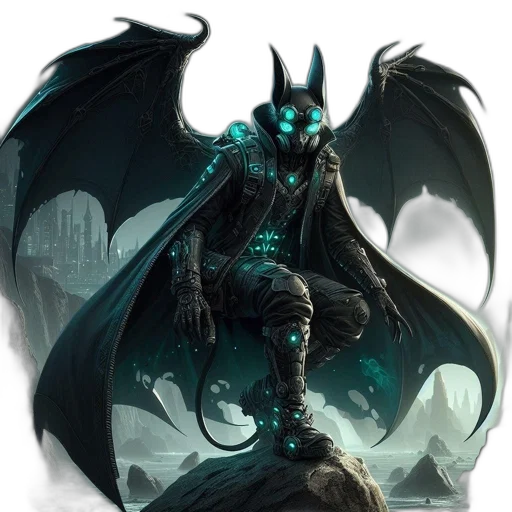 dragon, creature, mask, fantasy art, concept art, comic book art, pixel art, dark transparent PNG cut-out