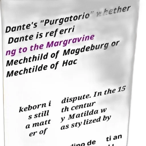 image, features, page, book, discussing, dante, purgatorio, margravine transparent PNG cut-out
