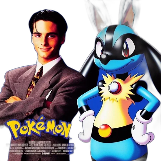 concept art, poster, features, young, man, suit, alongside, animated transparent PNG cut-out