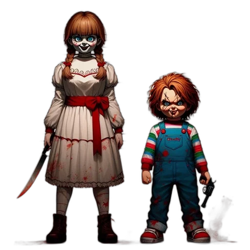 mask, concept art, pixel art, comic book art, fantasy art, red, two, horror transparent PNG cut-out