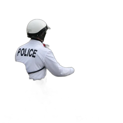 staff, jacket, mask, hat, 3d render, photorealistic, concept art, police transparent PNG cut-out