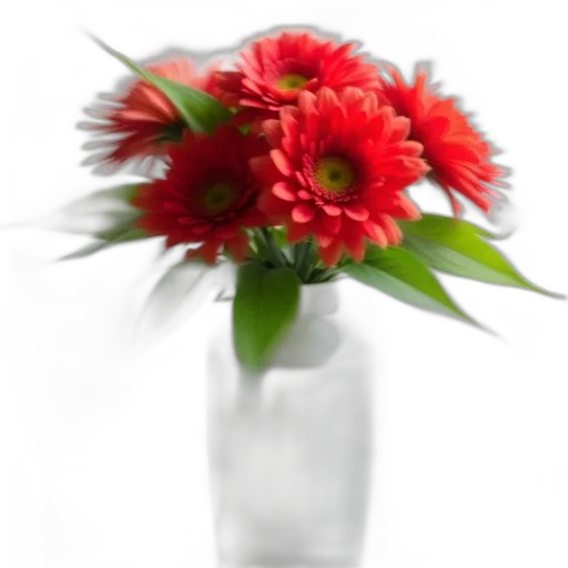 flower, crown, staff, jewelry, photorealistic, 3d render, oil painting, red transparent PNG cut-out