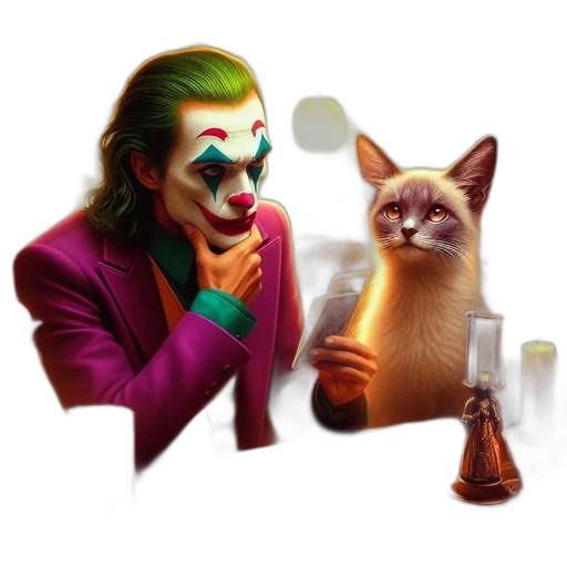 mask, concept art, comic book art, pixel art, 3d render, man, dressed, jokerstudies transparent PNG cut-out