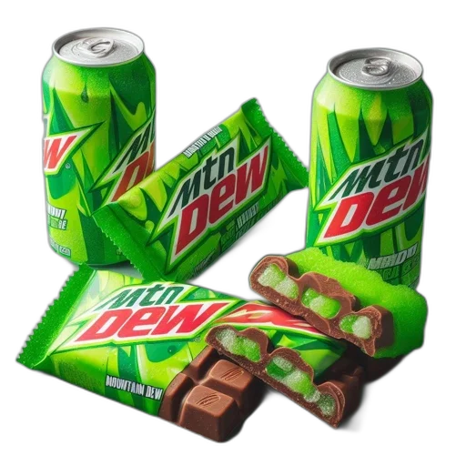 food, weapon, bottle, dragon, vaporwave, 3d render, photorealistic, green transparent PNG cut-out