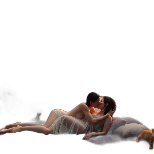 concept art, photorealistic, fantasy art, oil painting, snow, fog, rain, fire transparent PNG cut-out