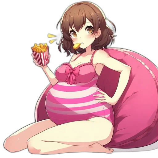 dress, food, bottle, creature, pixel art, concept art, anime, cartoon transparent PNG cut-out