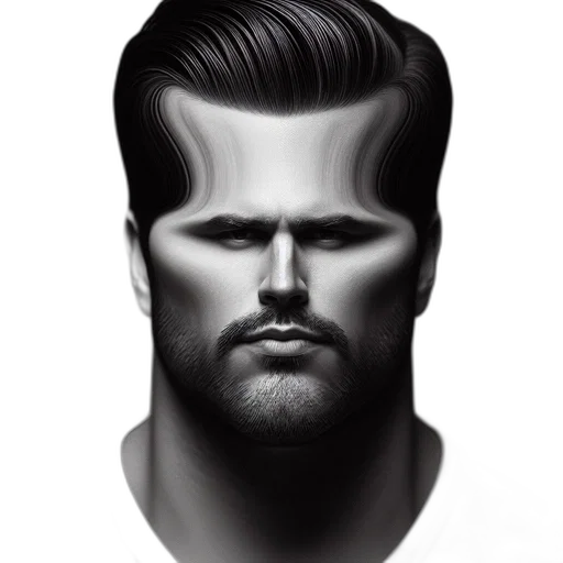 face, hair, mask, crown, photorealistic, pencil sketch, cartoon, concept art transparent PNG cut-out