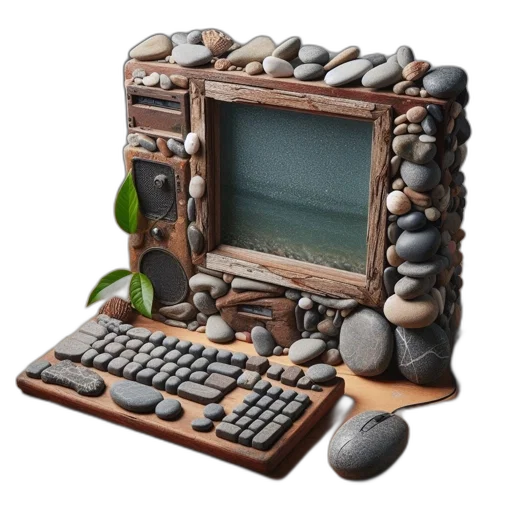 furniture, robot, jewelry, 3d render, pixel art, concept art, cyberpunk, unconventional transparent PNG cut-out