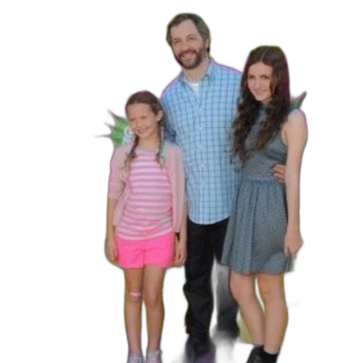 dress, 3d render, photorealistic, concept art, man, two, girls, pose transparent PNG cut-out