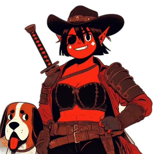 staff, weapon, animal, mask, concept art, pixel art, comic book art, anime transparent PNG cut-out