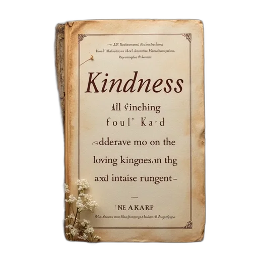 book, cover, quote, loving transparent PNG cut-out