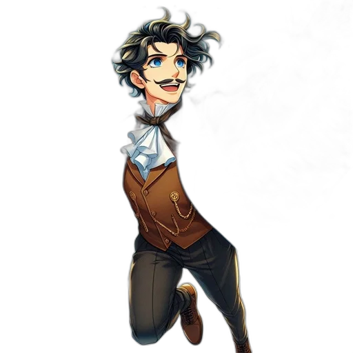 staff, concept art, cartoon, pixel art, watercolor, earth tones, dark, monochrome transparent PNG cut-out