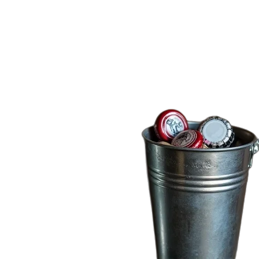 bottle, weapon, staff, crown, 3d render, photorealistic, concept art, two transparent PNG cut-out