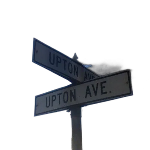 weapon, building, 3d render, photorealistic, city street, two, signs, pole transparent PNG cut-out