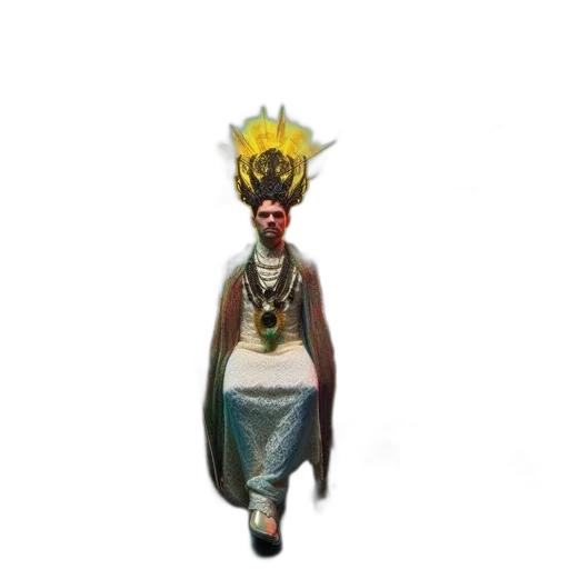staff, jewelry, mask, crown, concept art, 3d render, fantasy art, oil painting transparent PNG cut-out