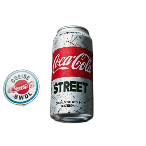 bottle, food, 3d render, photorealistic, concept art, array, coca-cola, merchandise transparent PNG cut-out