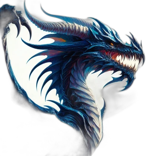 dragon, creature, staff, animal, fantasy art, concept art, pixel art, photorealistic transparent PNG cut-out