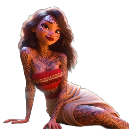 dress, creature, concept art, fantasy art, 3d render, cartoon, animated, female transparent PNG cut-out