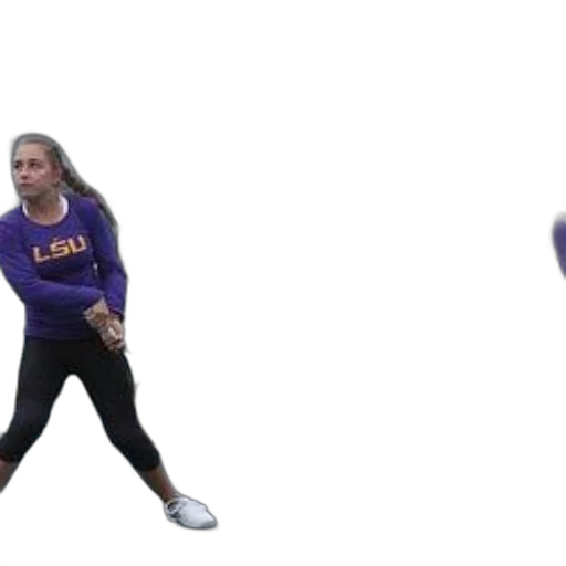 3d render, tennis, player, lsu, shirt, shown, two, frames transparent PNG cut-out