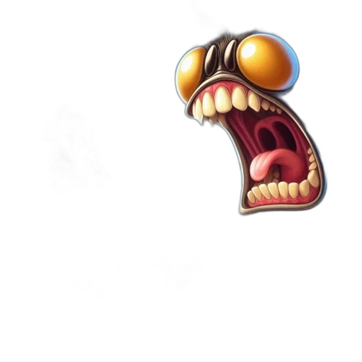face, mask, creature, staff, 3d render, concept art, pixel art, photorealistic transparent PNG cut-out