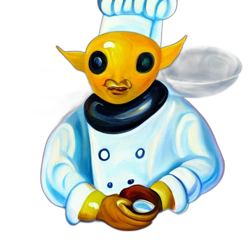 food, robot, staff, mask transparent PNG cut-out