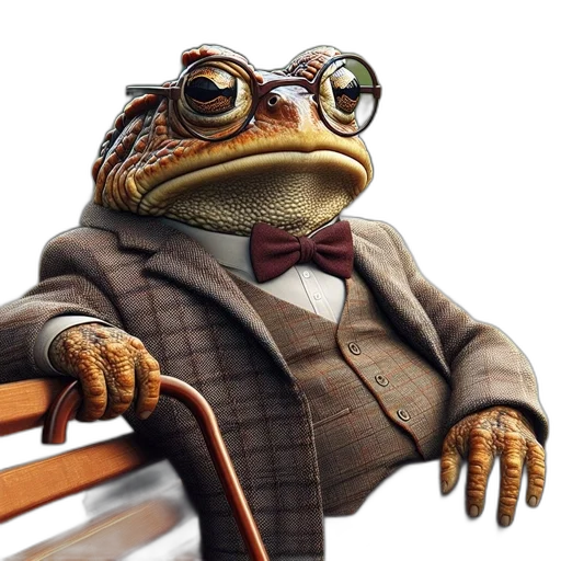 staff, animal, face, creature, photorealistic, 3d render, concept art, frog transparent PNG cut-out