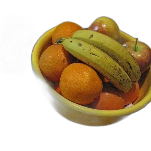 food, crown, jewelry, photorealistic, 3d render, yellow, bowl, fruit transparent PNG cut-out