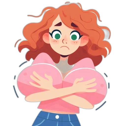 jacket, dress, hair, face, concept art, cartoon, pixel art, anime transparent PNG cut-out