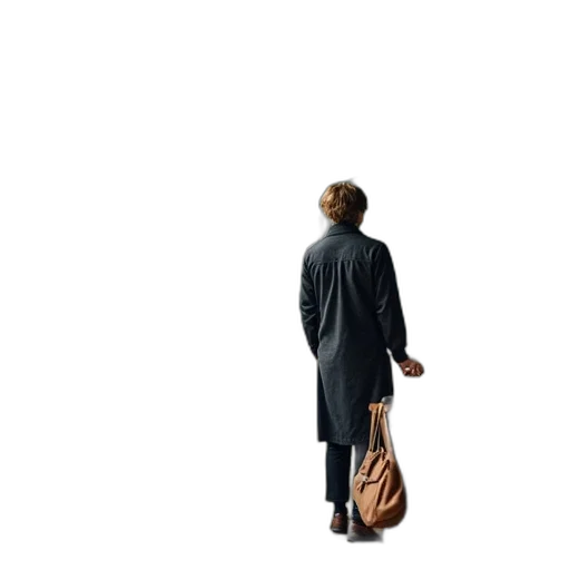 jacket, staff, dress, umbrella transparent PNG cut-out