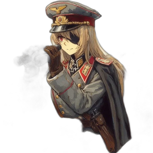 staff, hat, weapon, jacket, anime, concept art, pixel art, fantasy art transparent PNG cut-out