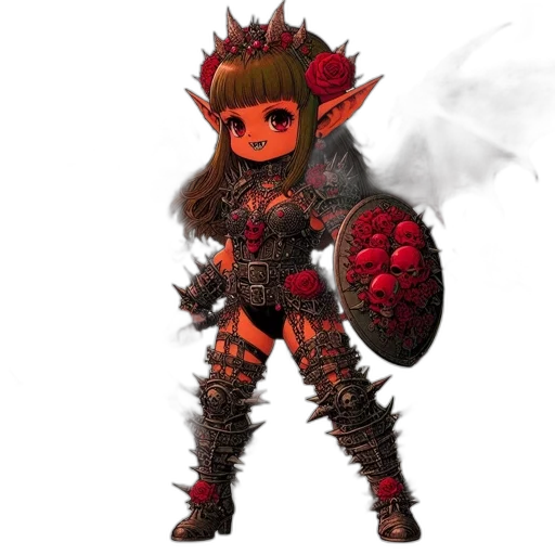dragon, staff, creature, concept art, fantasy art, 3d render, pixel art, red transparent PNG cut-out